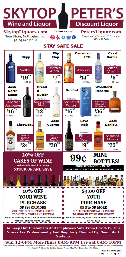 Skytop Wine and Liquor Peter's Discount Liquor