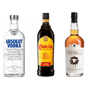 Absolut Vodka - Kahlua - Skrewball tasting event