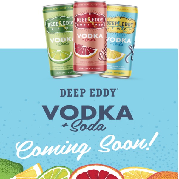 Deep Eddy Cans tasting event