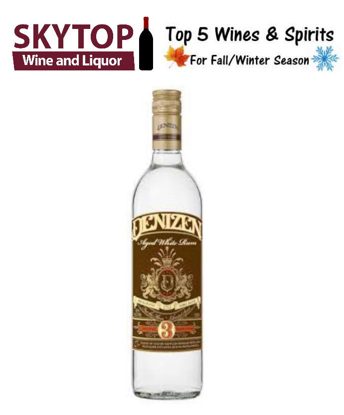 top liquor Denizen White Rum: