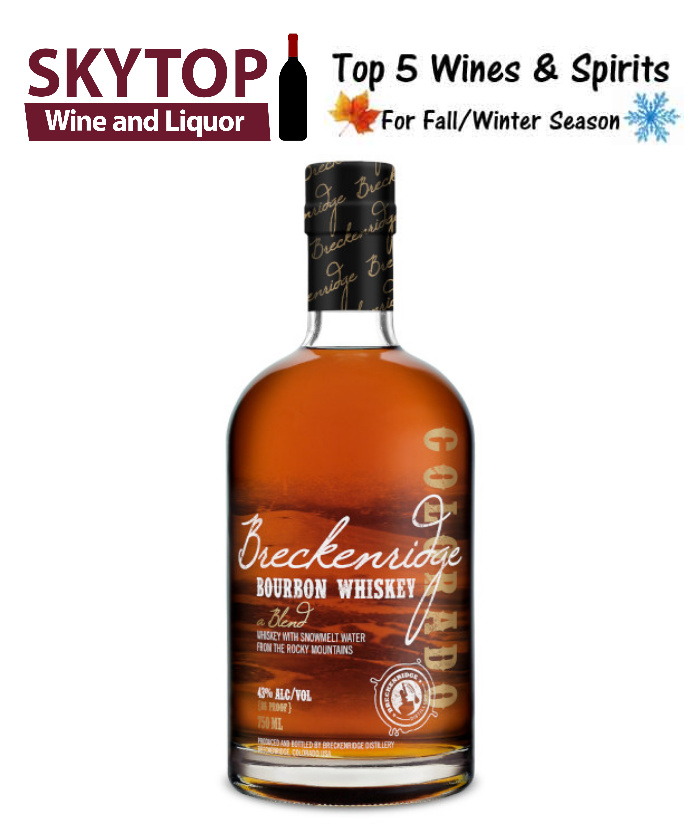 top liquor Breckenridge Bourbon: