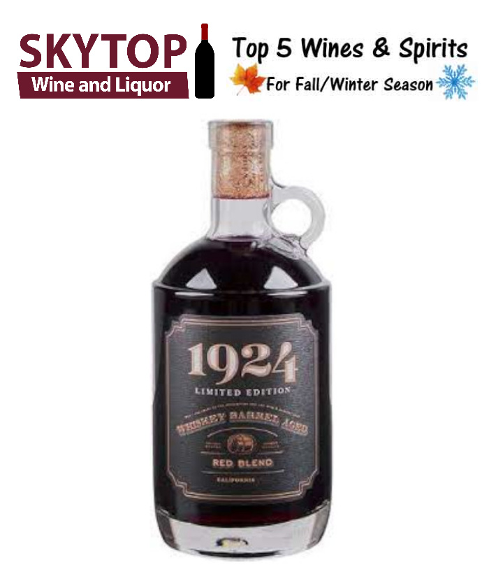 syracuse top five wine Gnarly Head, Limited Edition, 1924 Whiskey Barrel Aged Red Blend:
