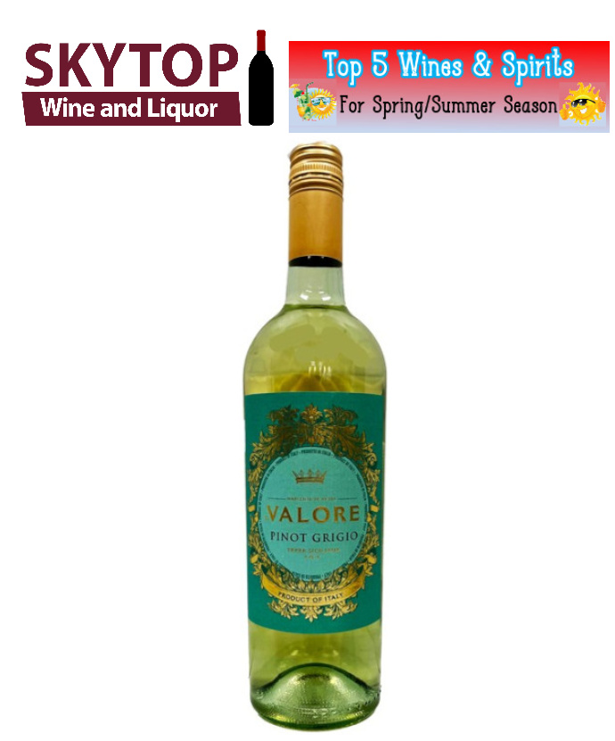 syracuse top five wine 5. Valore Pinot Grigio: